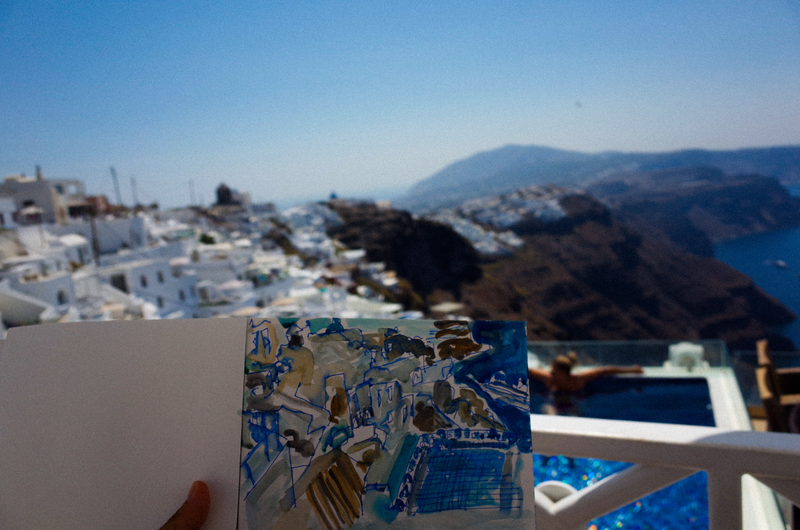 Illustration for article titled GREECE : 40 HOURS IN SANTORINI